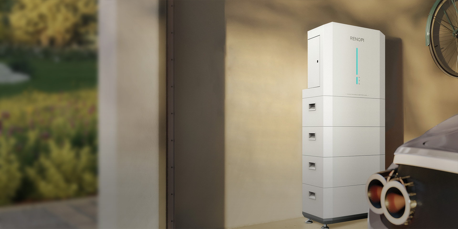 WSZYSTKO W JEDNYM Falownik 6 kW Włącz-Wyłącz: rozwiązanie do magazynowania energii w domu z WSZYSTKIM W JEDNYM PROJEKCIE RLA-6K