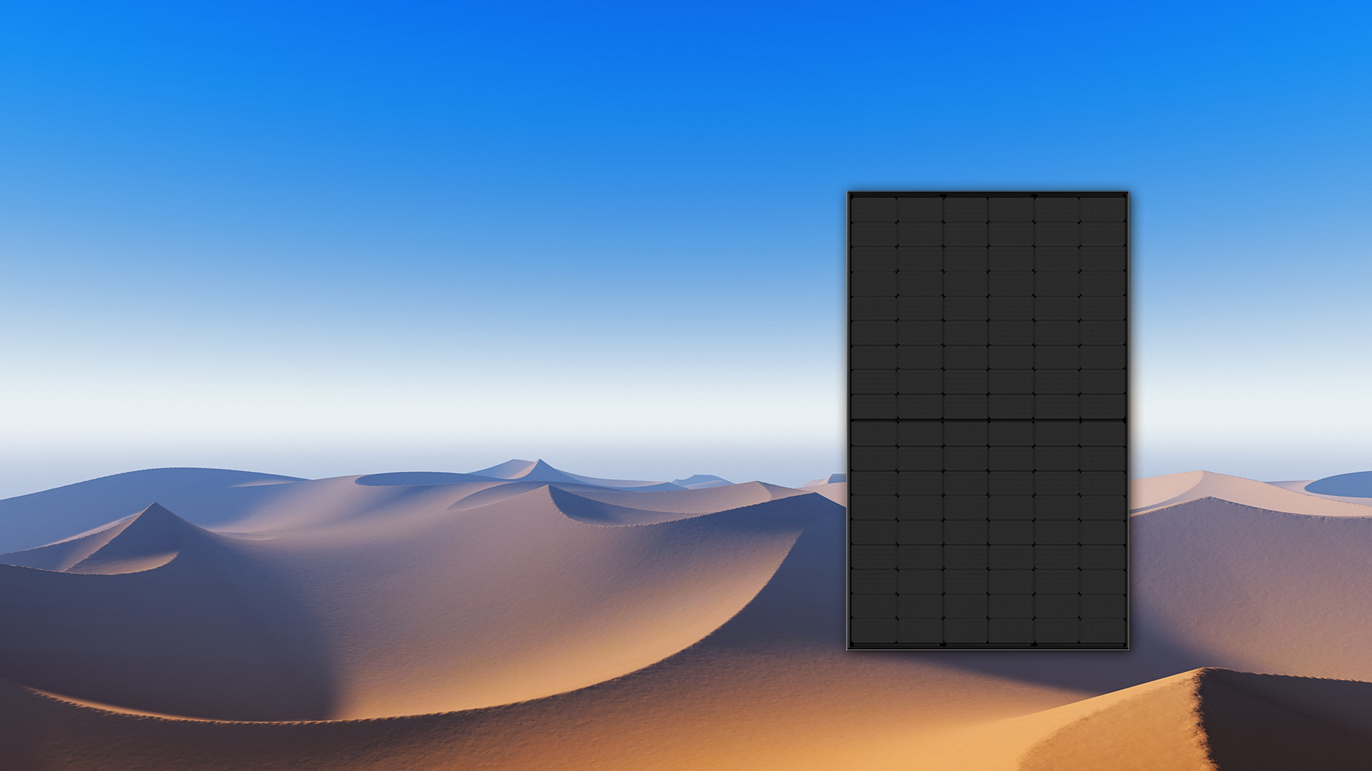 Całkowicie czarne moduły fotowoltaiczne Panele słoneczne
